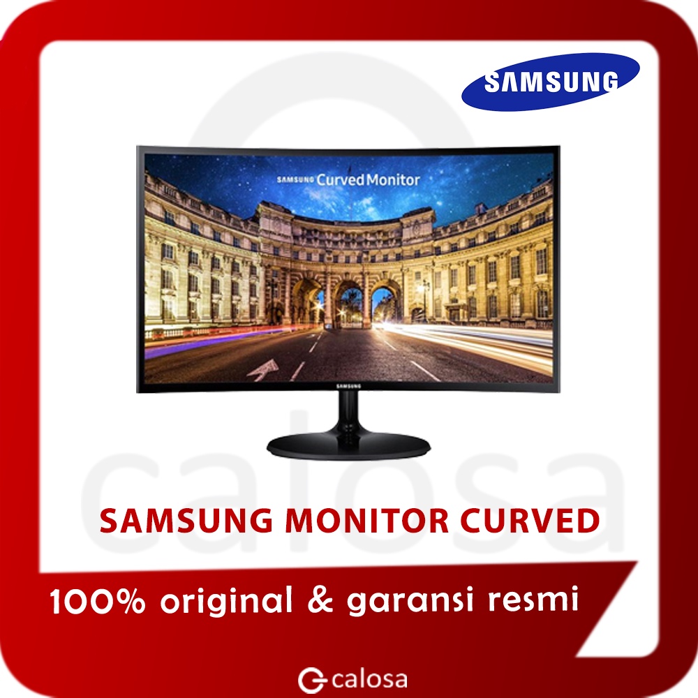 Jual SAMSUNG Curved LED Monitor 24 Inch LC24F390FHEXXD GARANSI RESMI Shopee Indonesia