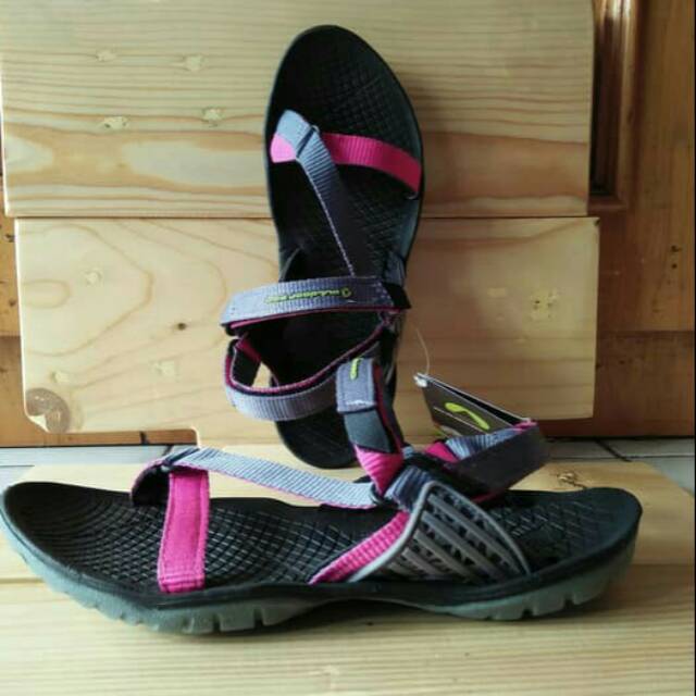Sandal Gunung Wanita Theya grey pink Outdoor pro trip hiking traveling