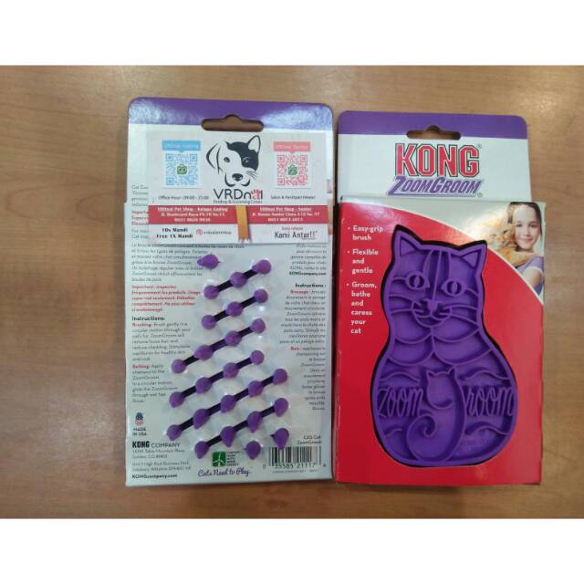 Kong Zoom Groom for Cat Shopee Indonesia