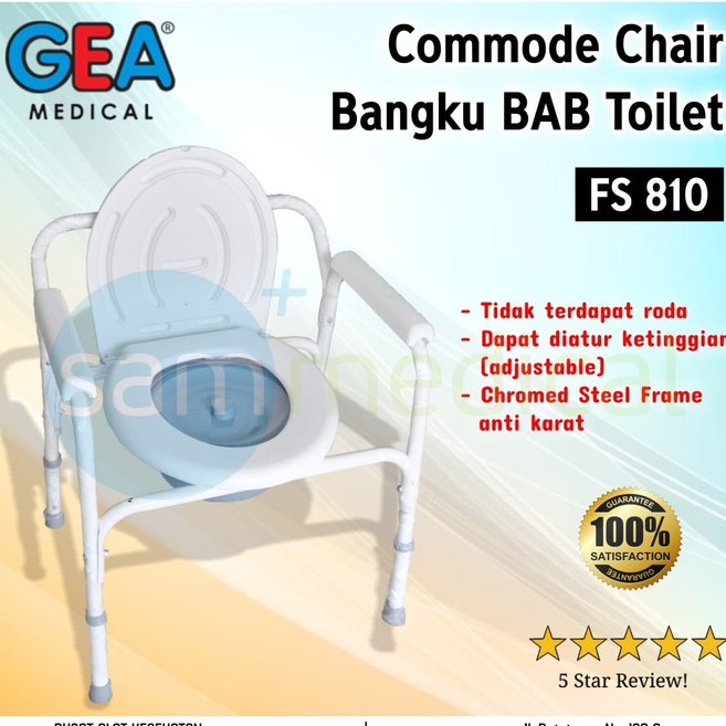 Jual Commode Chair/ Kursi BAB GEA FS 810 Shopee Indonesia