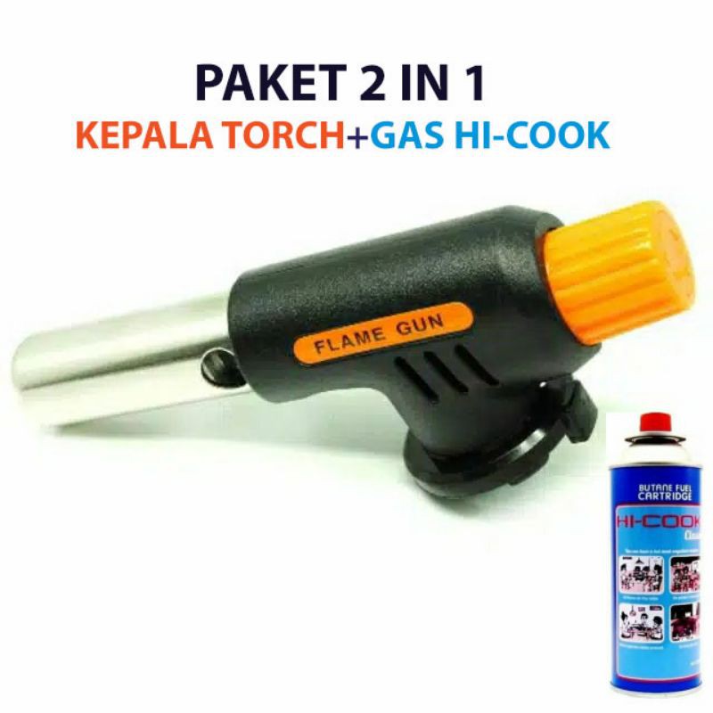 Jual paket kepala torch+gas hicook Shopee Indonesia