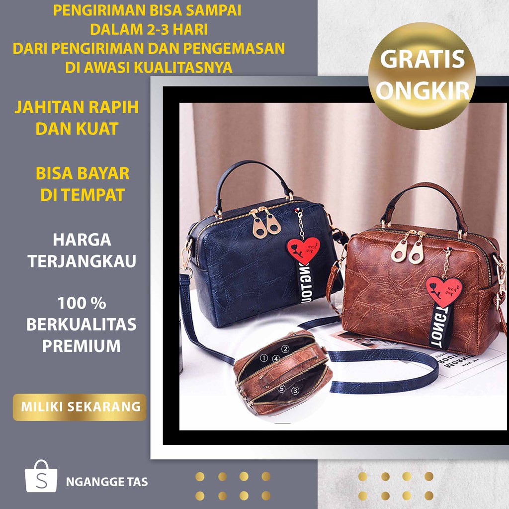 Tas Kerja Wanita Tas Jinjing Wanita Tas Bahu Wanita SS159 Shopee Indonesia