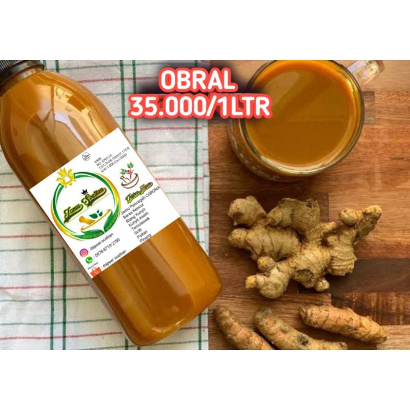 Jamu Anti Corona/Temulawak/B.Kunyit/k.asem/sirih/beras