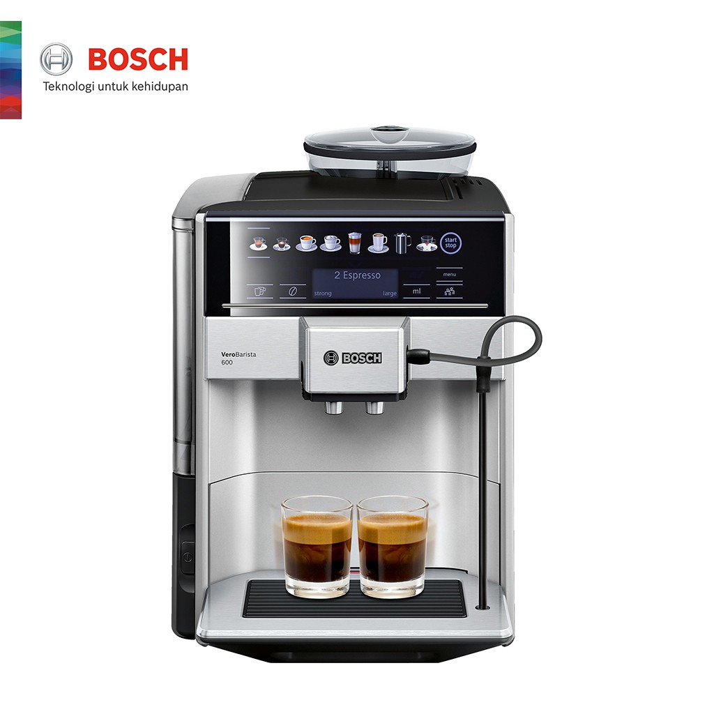 Bosch Mesin Kopi Otomatis Vero Barista TIS65621RW Silver Shopee Indonesia