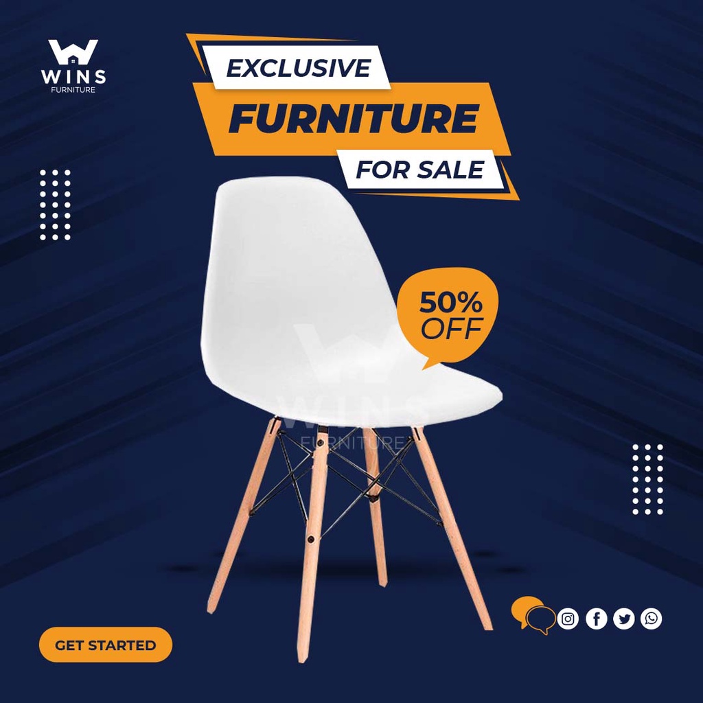 Jual Kursi Olymplast Milenial Chair / Kursi Belajar / Kursi Kerja