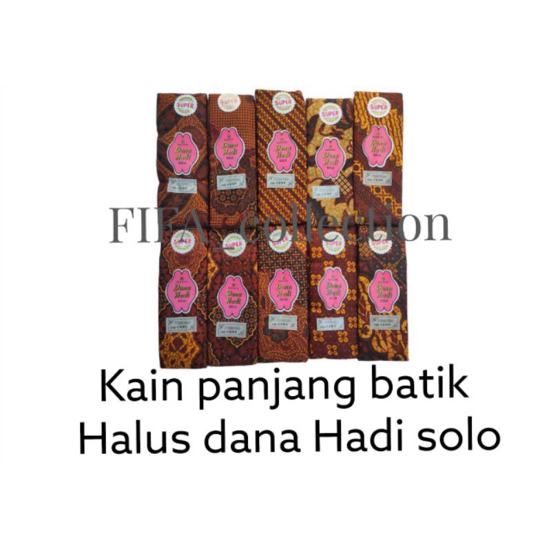 Kain Panjang Batik DANA HADI SOLO PRIMISIMA CAP CENT/Kain Jarik Batik Shopee Indonesia