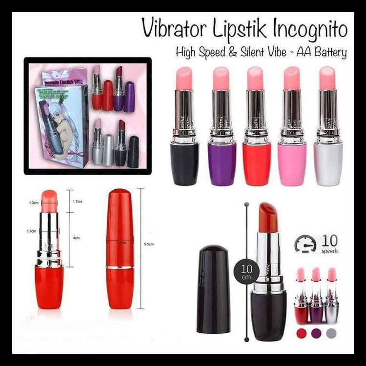 St0178 Vibra Lipstik Chrome | Alat Terapi Wanita Kode 189 | Shopee Indonesia
