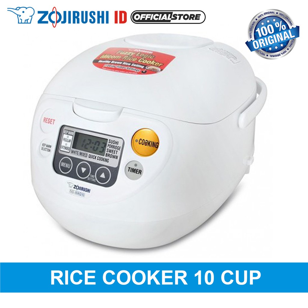 Jual ZOJIRUSHI RICE COOKER NSWAQ18 WD ZJ (PERLENGKAPAN MAKAN & MINUM) Indonesia