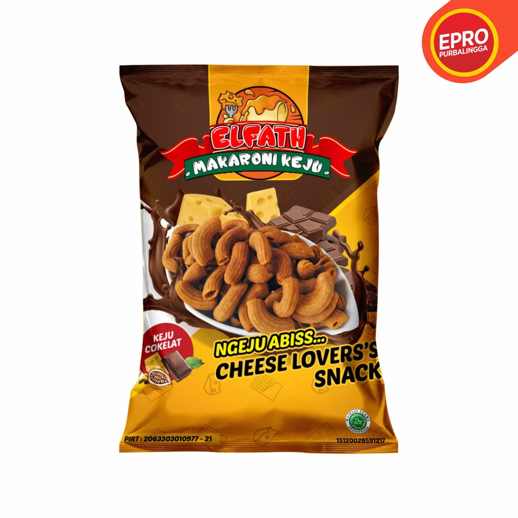 Makaroni Keju Coklat ELFATH / Makaroni Coklat 200gr Shopee Indonesia