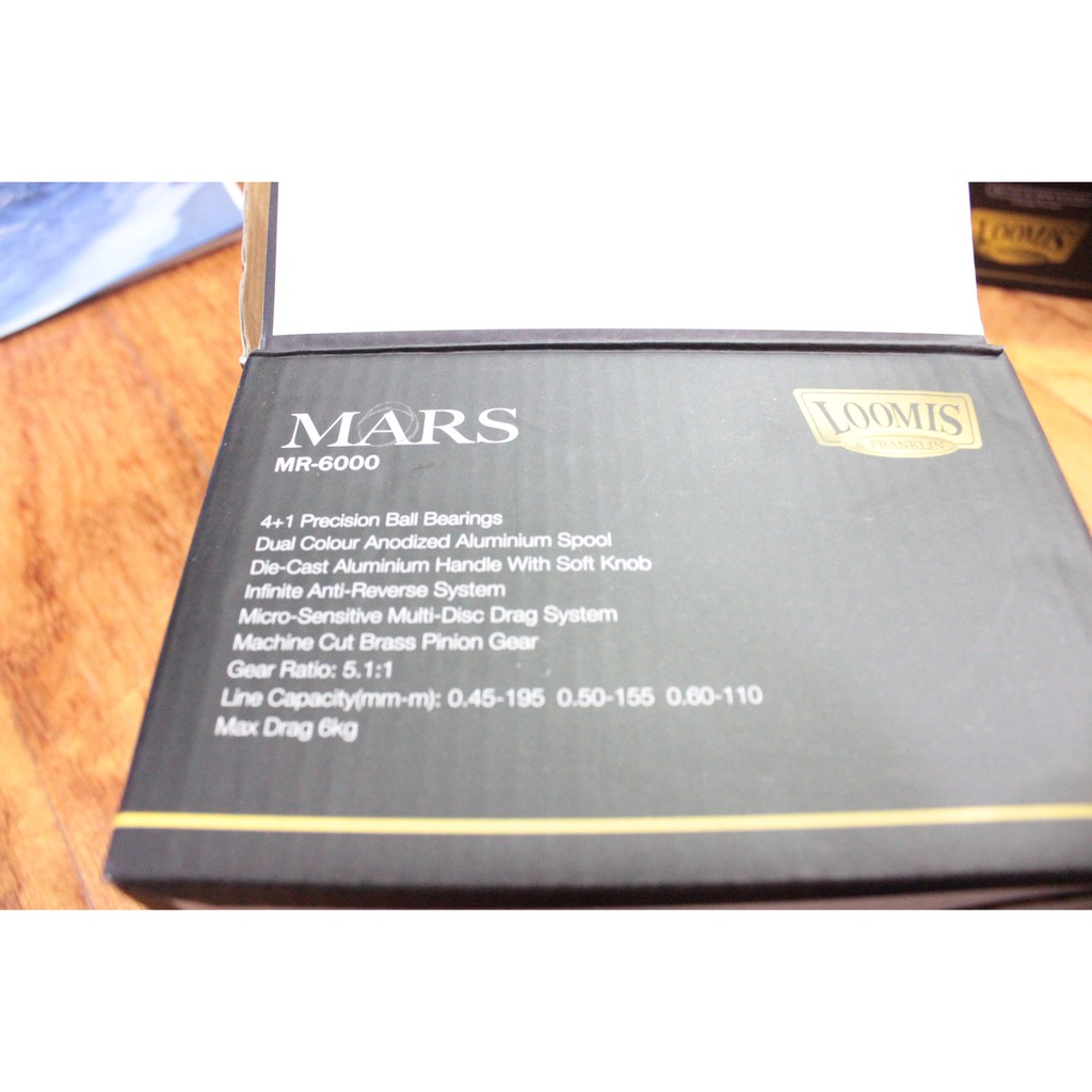 REEL LOOMIS FRANKLIN MARS MR-6000 ALUMINIUM SPOOL. | Shopee Indonesia