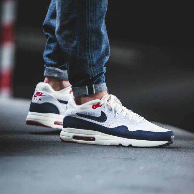 Jual Nike Air Max 1 Ultra 2.0 Flyknit Obisidian | Shopee Indonesia