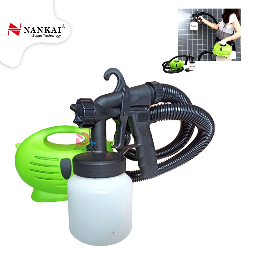 Jual Paint Zoom / Portable Spray Nankai Paint Gun Semprotan Cat Spray Gun Set Merk Nankai Zoom