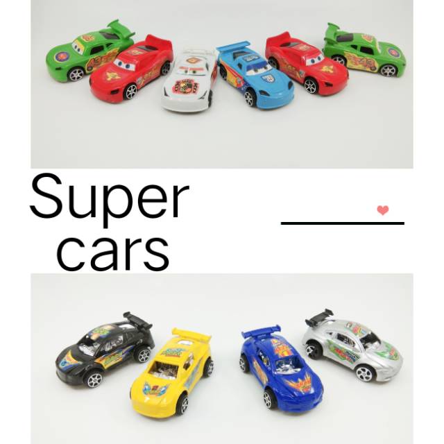 Jual Mainan Set Mobil Balap Super Car | Shopee Indonesia