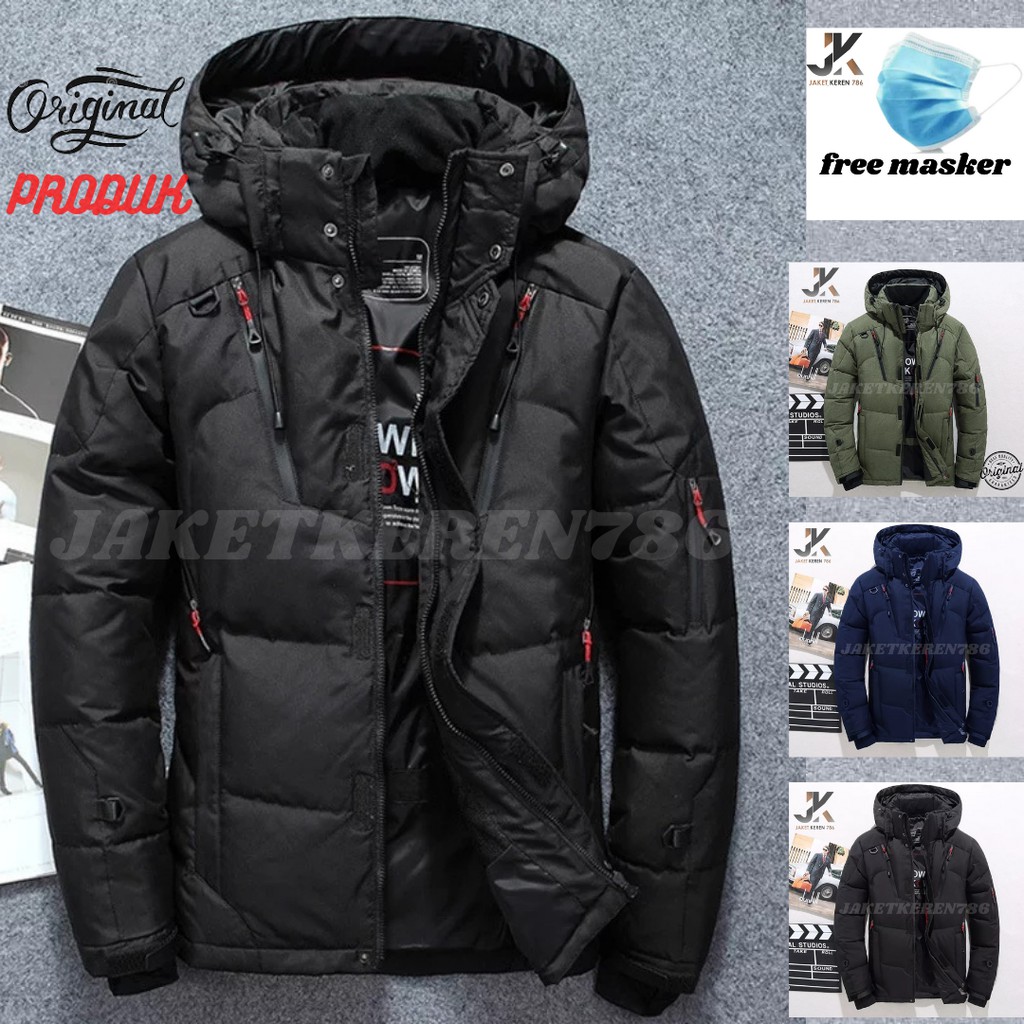 JAKET WINTER PRIA TERBARU/JAKET MUSIM DINGIN PRIA/JAKET TEBAL/JAKET