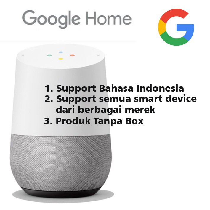 Jual Clearance Sale !! Google Home Smart Speaker Original No Box Indonesia|Shopee Indonesia