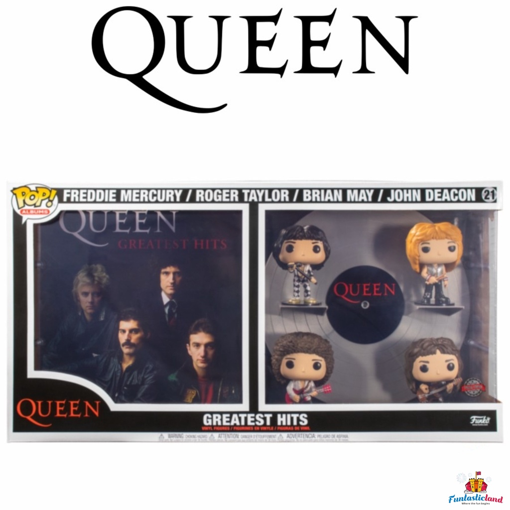 Jual Original Funko POP! Albums Deluxe Rocks Queen Greatest Hits