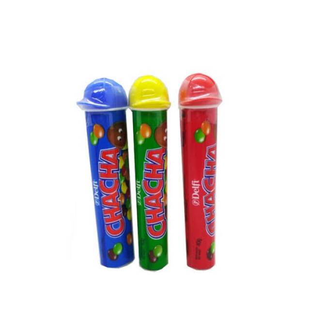 Jual Best Seller Delfi Cokelat Cha Cha Minis Tube/ Coklat Chacha Mini Murah | Shopee Indonesia