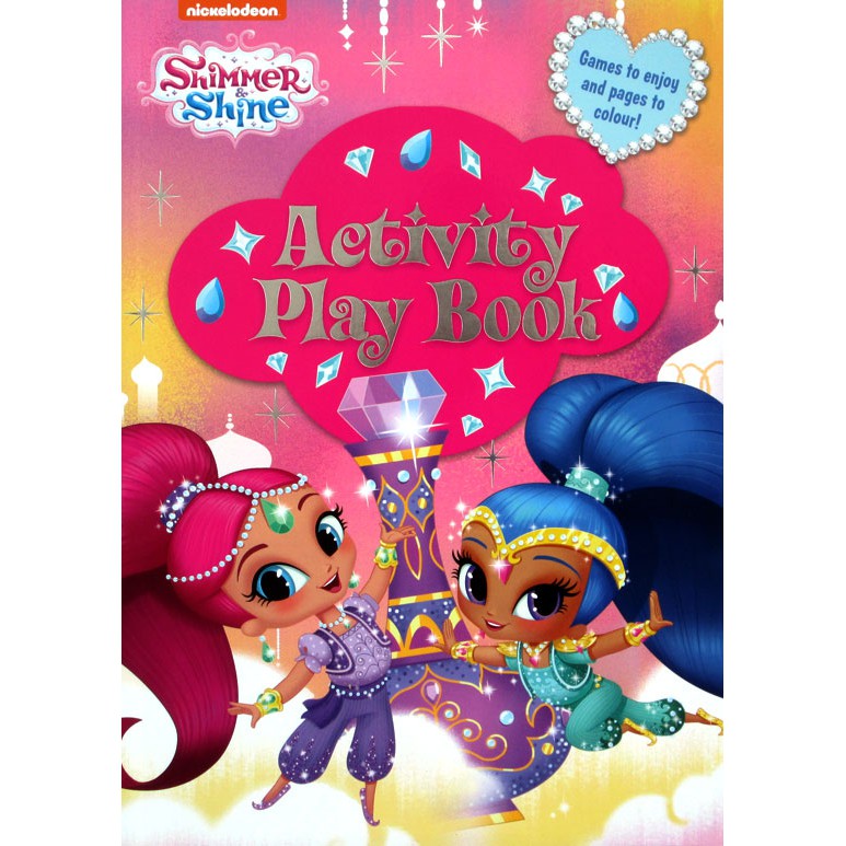 Gambar Mewarnai Shimmer And Shine Gambar Mewarnai Terbaik