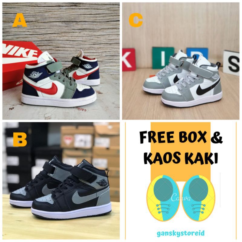 SEPATU ANAK JORDAN PREMIUM HIGH QUALITY SEPATU ANAK LAKI LAKI KIDS ANAK