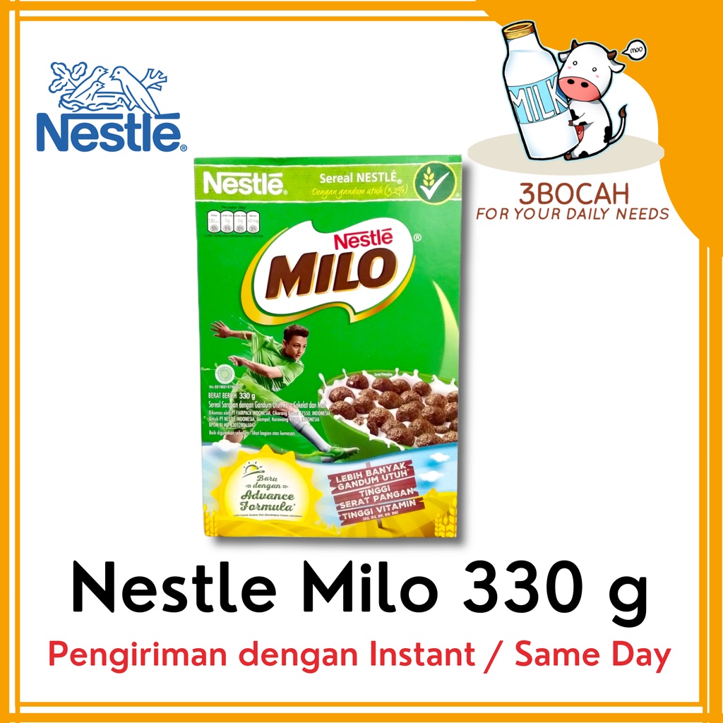 Jual MILO Cereal Balls 330 gr Nestle Sereal Bola Coklat Sereal