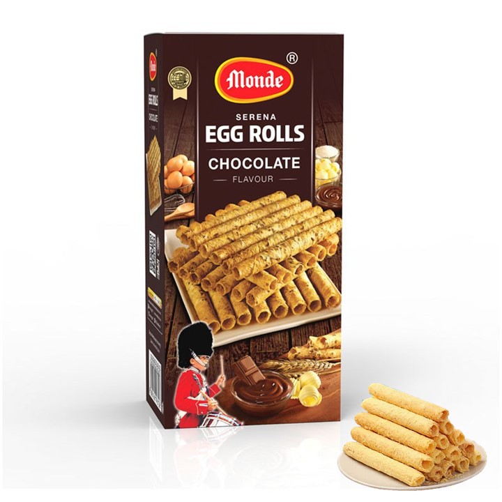 Jual Monde Serena Egg Roll Chocolate 168 Gr | Shopee Indonesia