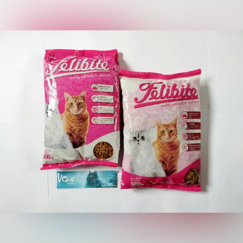 Makanan Kucing Felibite Tuna Kitten Adult Bentuk Donat dan Ikan 500gr