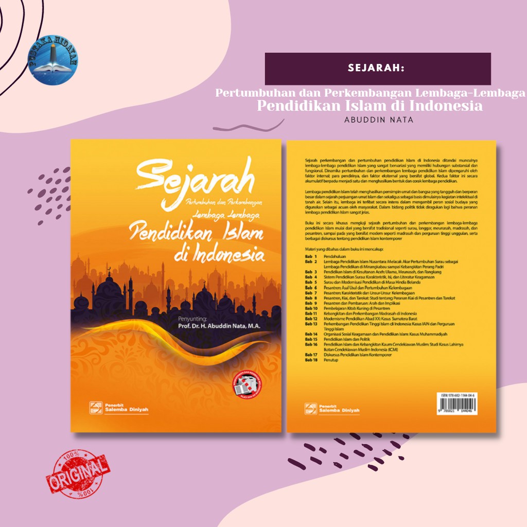 Buku Sejarah Pertumbuhan dan Perkembangan LembagaLembaga Pendidikan