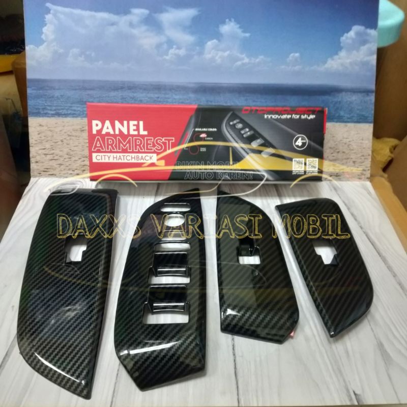 Jual OTOPROJECT PANEL ARMREST HONDA ALL NEW CITY HATCHBACK 2021 COVER