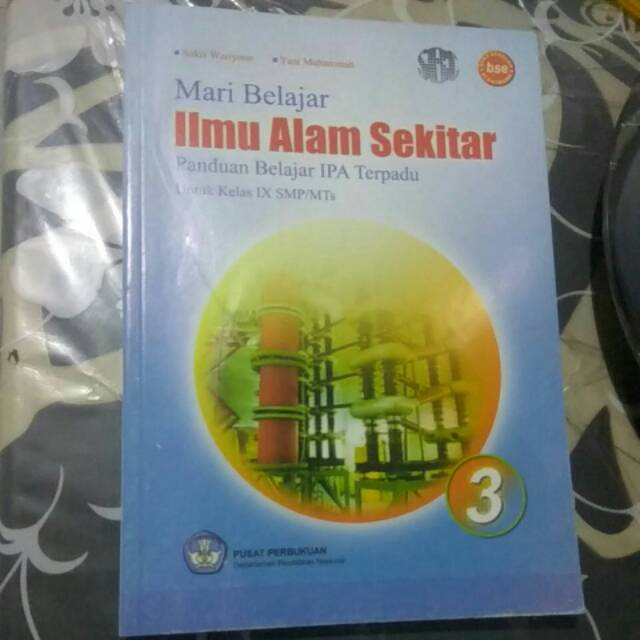 Buku IPA Terpadu SMP/MTs Kelas IX BSE Shopee Indonesia