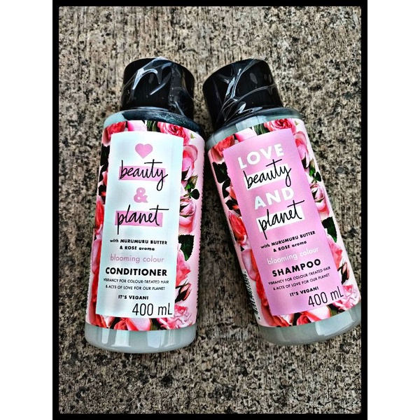 Jual Love Beauty Shampoo&Conditioner Murumuru Butter&Rose 400ml