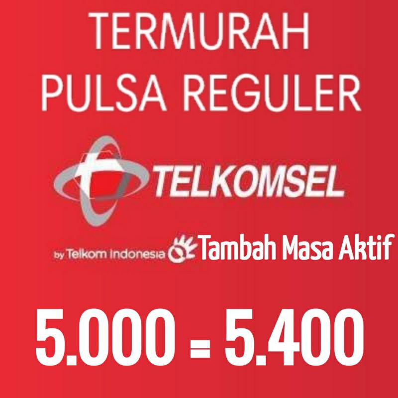 PULSA TELKOMSEL 5000 PROMO Shopee Indonesia