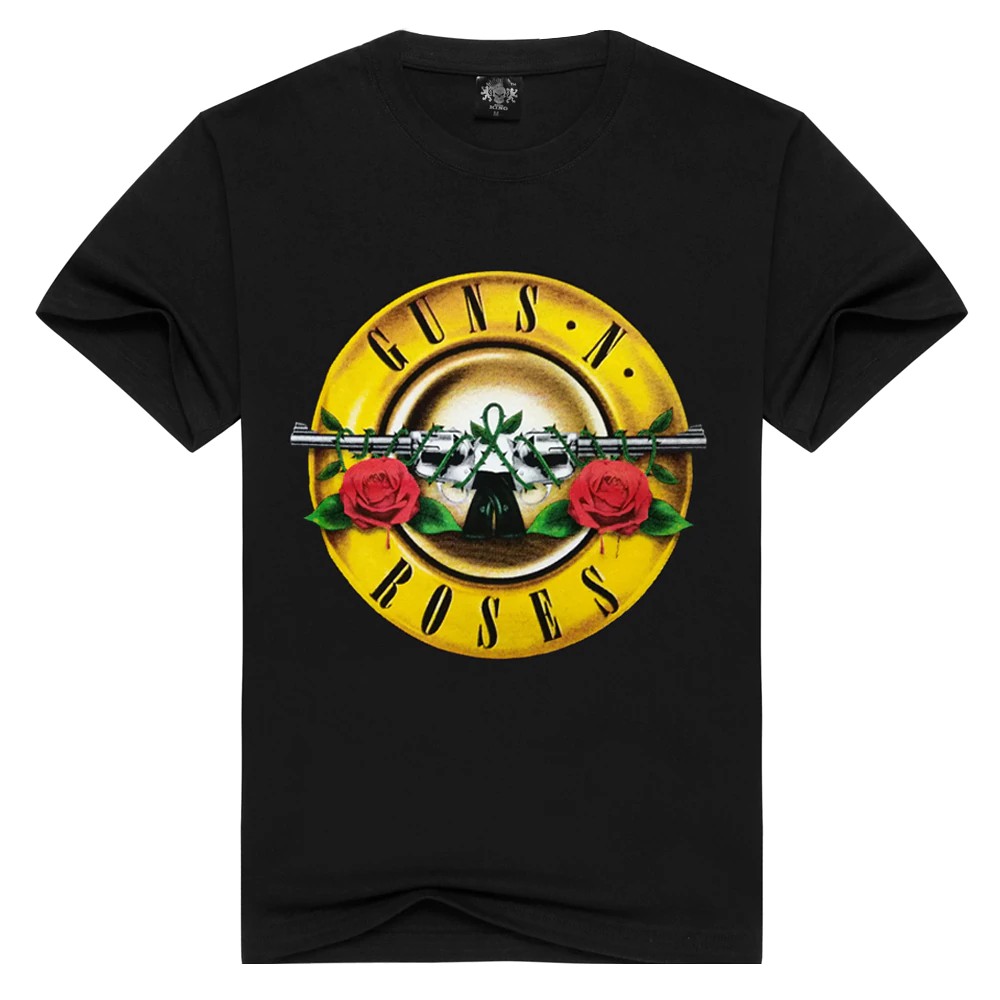 Jual Terlaris Pria/Wanita Guns N' Roses T-Shirt Fashion Guns N Roses Tshirts Musim Panas Tops Tees | Shopee Indonesia