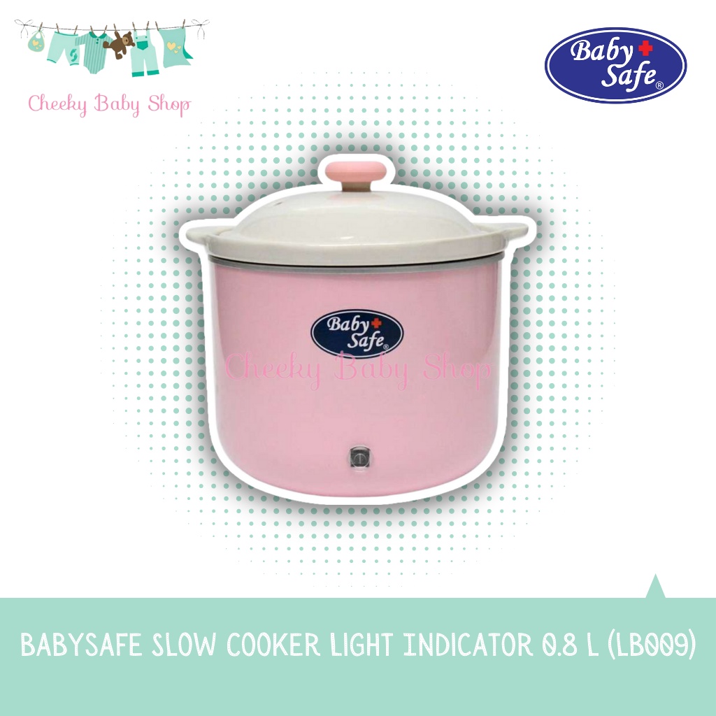 Jual BABY SAFE Slow Cooker Light Indicator 0,8 L / Alat Masak MPASI