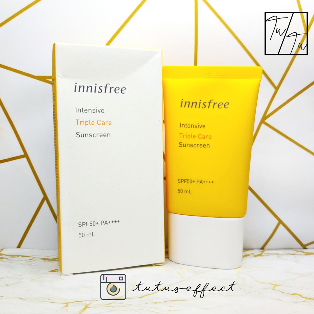 Jual INNISFREE Intensive Triple Care Sunscreen SPF50+ PA++++ 50ml