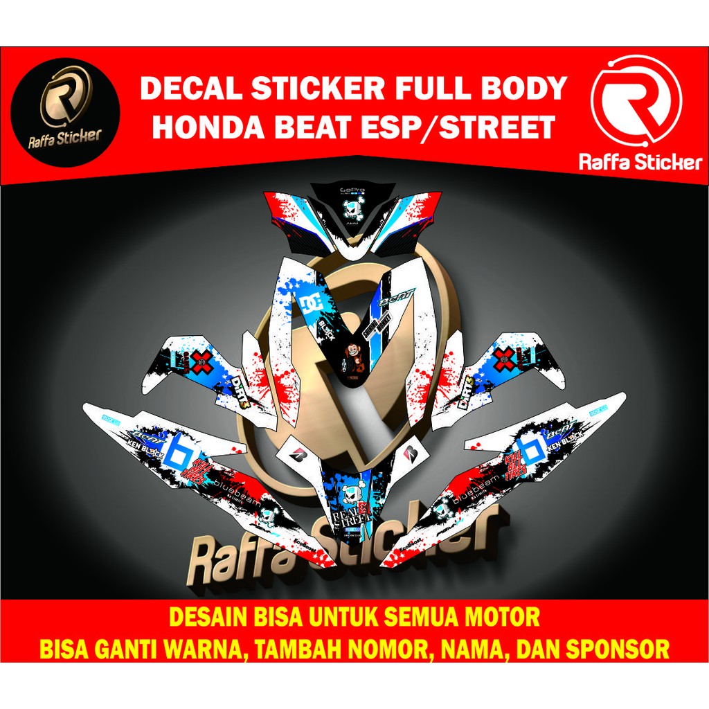 decal beat fi new decal beat esp full body stiker beat esp stiker beat