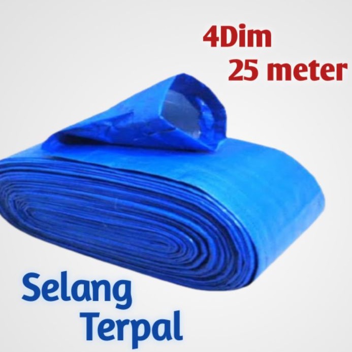 Jual Selang Terpal plastik 4inch/ selang terpal plastik 4dim/ selang