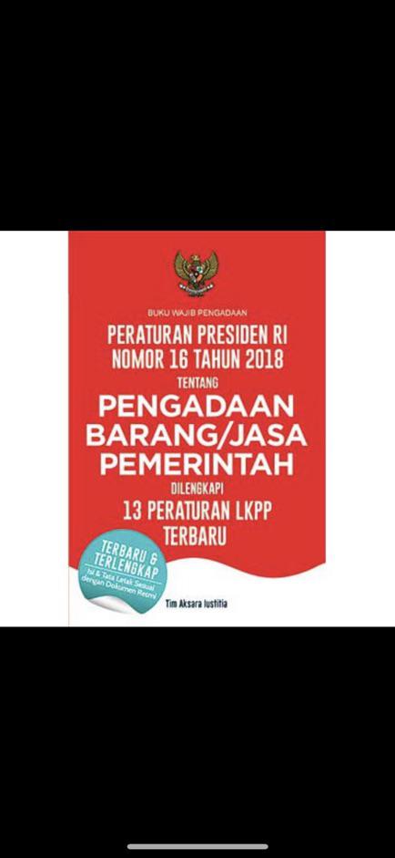 Buku Wajib Pengadaan barang dan Jasa | Shopee Indonesia