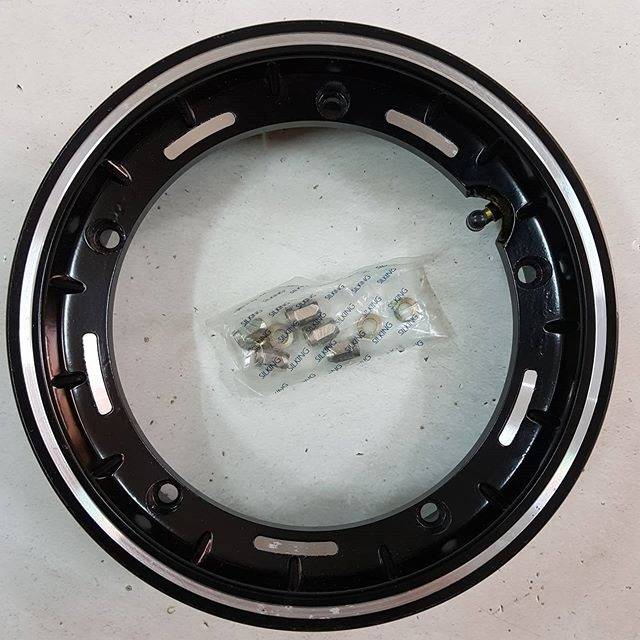 Scooter Wheels Scooter Wheels & Tires VESPA ALUMINIUM BLACK 10