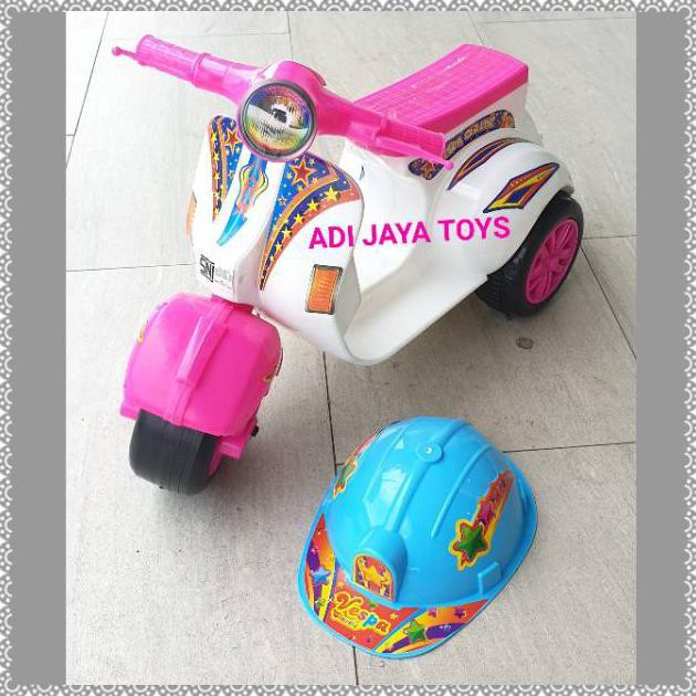 Jual Mainan Vespa Mini Anak / Vespa Kecil Anak / Mobil Dorong / Sepeda Goes / Sepeda Anak / Vespa Dorong | Shopee Indonesia