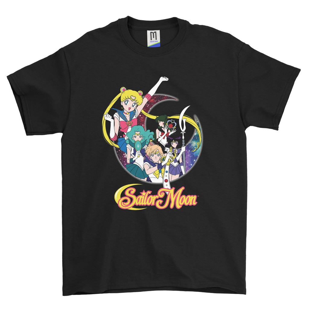 SAILOR MOON FIGHTERS TSHIRT ANIME Shopee Indonesia