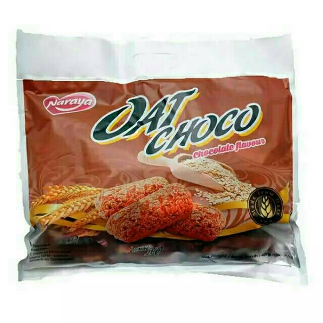 Jual Oat Choco Naraya Coklat 400Gr Bpom Interfood | Shopee Indonesia