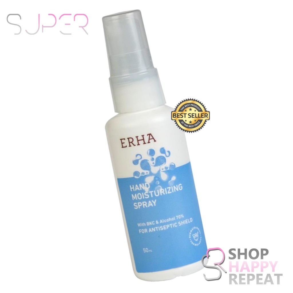 Jual Erha Hand Sanitizer Moisturizing Spray (Sanitizer & Melembabkan