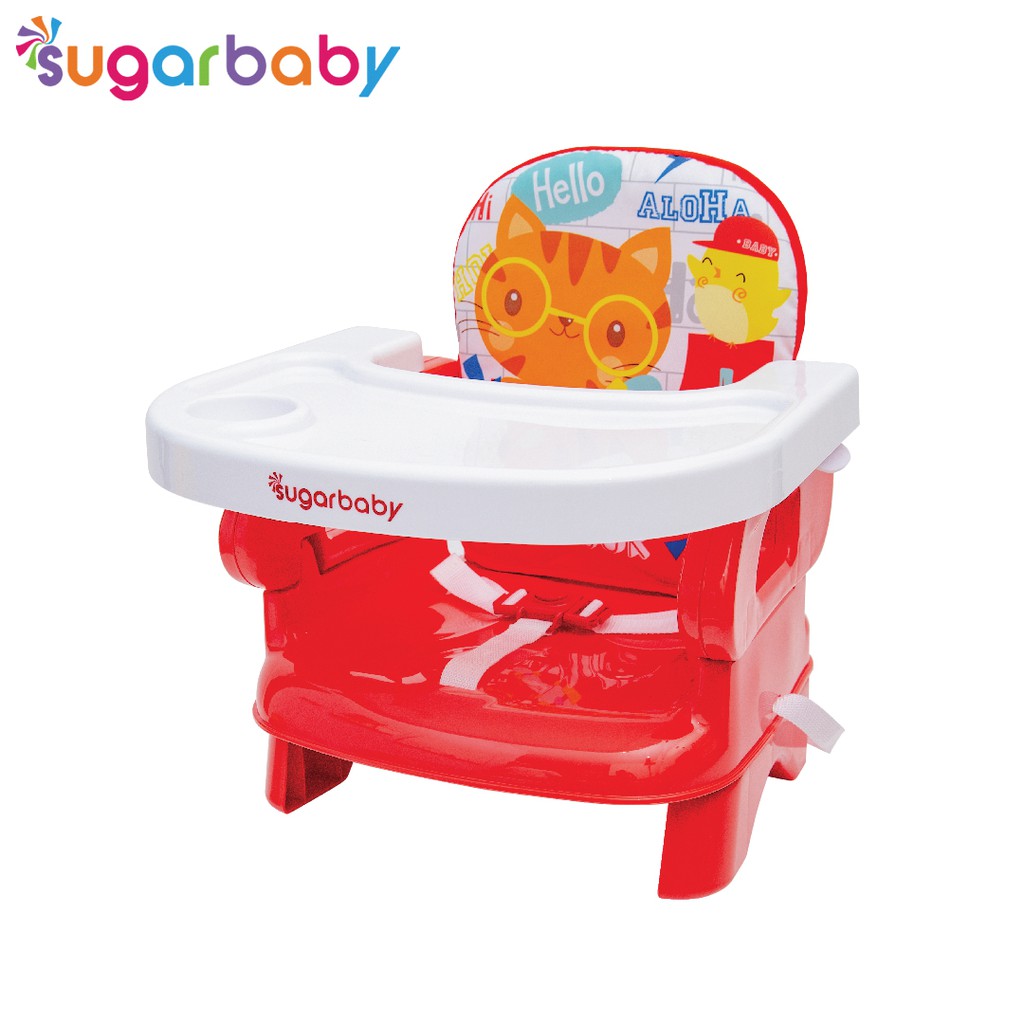 Sugar Baby Sit On Me Folded Booster Seat Kursi Makan Bayi Kursi