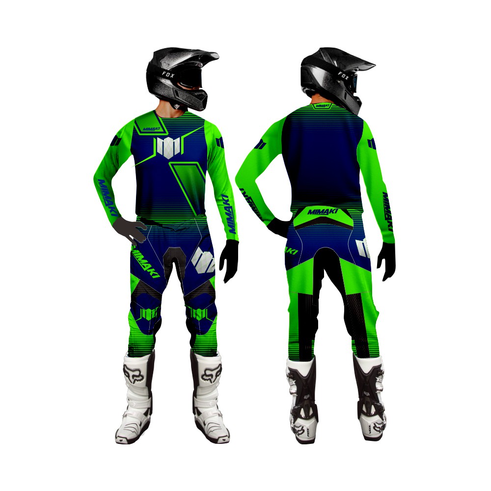 Jual Mimaki Wearpack Balap Jersey Set / Motor Cross Kode Rz108 | Shopee Indonesia