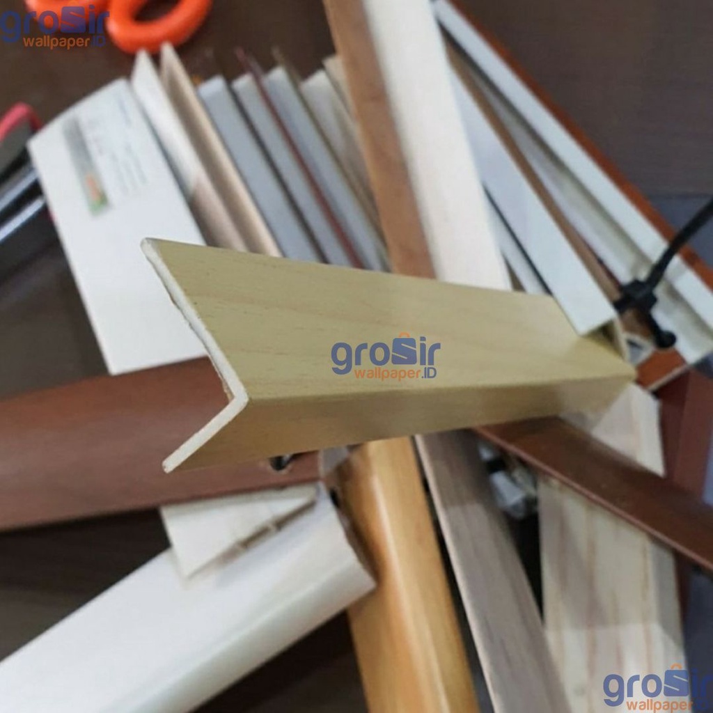 Jual (COD) TERMURAH! List PVC / List Tangga / List Siku/List Siku L PVC