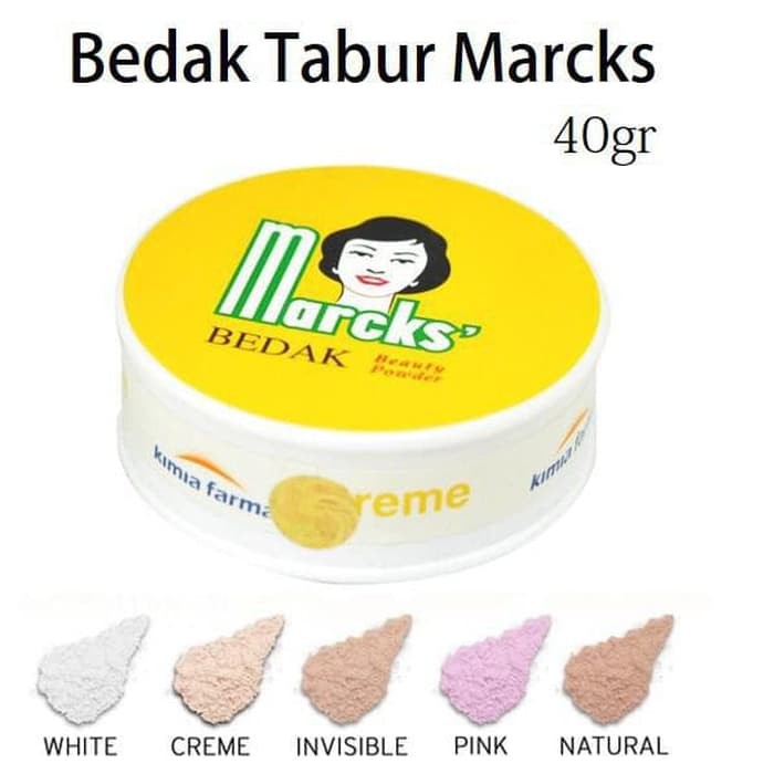 Bedak Tabur Marcks / Marcks Beauty Powder 40g Shopee Indonesia