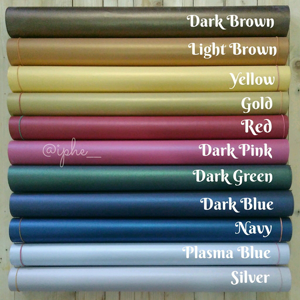 Kertas Jasmine Warna Gelap Ukuran Plano (79cm x 109cm