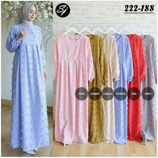 Model Baju Kain Rubiah Baju Original Katun Rubiah Dress Bahan Rubiah