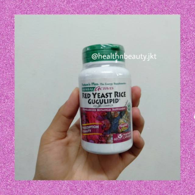 Jual Nature's Plus Red Yeast Rice Gugulipid 60 kapsul Shopee Indonesia