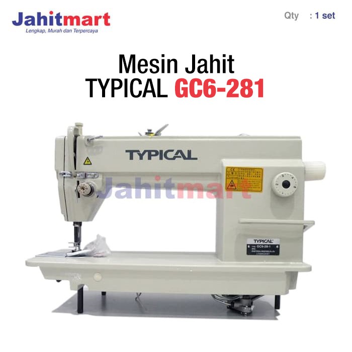 Mesin Jahit Typical GC6281 High Speed jarum 1 Industrial Garmen Shopee Indonesia